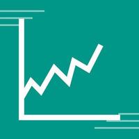 Statistik-Vektorsymbol vektor