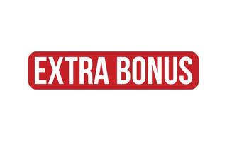 extra bonus sudd stämpel täta vektor