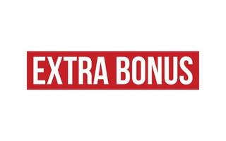 extra bonus sudd stämpel täta vektor