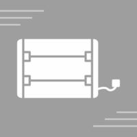 Vektorsymbol für elektrische Heizung vektor