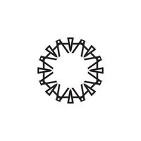 Stil Luxus Idee Muster einzigartig bunt abstrakt Mandala Logo Design Vorlage Vektor a101
