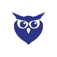 Eule Logo weise Vogel Logo Eule Symbol Logo zum Bildung a12 vektor