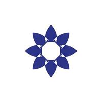 Stil Luxus Idee Muster einzigartig bunt abstrakt Mandala Logo Design Vorlage Vektor a96