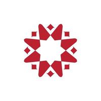 anatolisch Kultur Motiv bunt abstrakt Teppich und Teppich Muster Logo Türkisch Design Vorlage Vektor a282