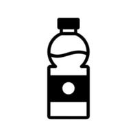 prüfen aus ein tolle Symbol von Wasser Flasche im editierbar Stil vektor