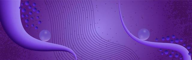 abstrakt kreativ Linien Kunst lila Hintergrund vektor