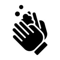 Prämie Vektor von Hand Waschen, Hand Hygiene Symbol