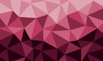 niedrig poly dreieckig polygonal Stil geometrisch irregulär abstrakt multi Farbe Mosaik Hintergrund Vektor Illustration im anders Schatten von viva Magenta