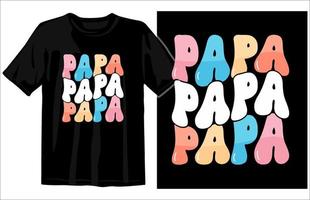 fäder dag t skjorta design vektor, pappa Vinka t-shirt, pappa t skjorta design, pappa tshirt design, pappa svg design vektor