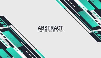 abstrakt modern Techno Linie Grün Gradient geometrisch Formen Design Hintergrund Banner vektor