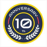 Jahrestag Emblem Vektor Logo Zahlen 1 zu 100 mit cool Reis Paddy Vektor Elemente