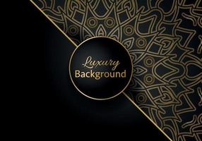 luxus-mandala-hintergrund mit goldenem arabeskenmuster im arabischen islamischen oststil. dekoratives mandala im ramadan-stil. Mandala zum Drucken vektor
