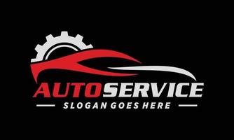 Auto Logo. Automobil Bedienung Logo Design Vektor