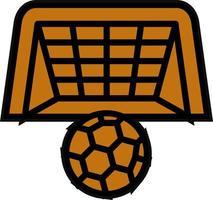 Fußball Tor Vektor Symbol Design