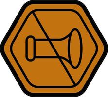 Nein Horn Vektor Symbol Design