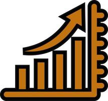 Bar Graph Vektor Symbol Design