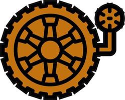 Reifen Druck Vektor Symbol Design