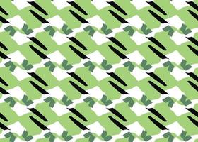 Vektor Textur Hintergrund, nahtloses Muster. handgezeichnete, grüne, schwarze, weiße Farben.