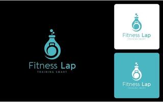 Fitness modern Logo Vektor