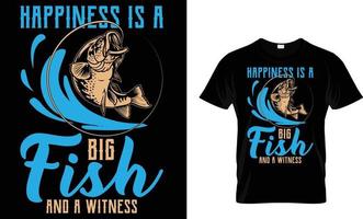 fiske, typografi, vektor t-shirt design