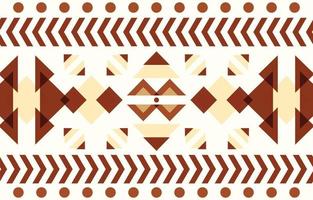 Navajo-Indianer-Stoff nahtloses Muster, geometrischer Stammes-ethnischer traditioneller Hintergrund, Design-Elemente, Design für Teppich, Tapete, Kleidung, Teppich, Interieur, Stickerei-Vektor-Illustration. vektor