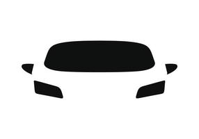 Auto Symbol isoliert auf Weiß Hintergrund vektor