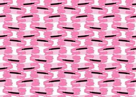 vektor textur bakgrund, sömlösa mönster. handritade, rosa, vita, svarta färger.