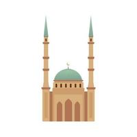 Muslim Moschee Vektor Illustration