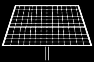 Solar- Energie Paneele konzeptionelle vektor