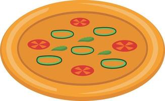 pizza vektor illustration på en bakgrund. premium kvalitet symbols.vector ikoner för koncept och grafisk design.