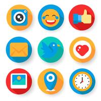 Social Media Icons Vektor