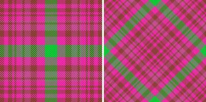 Textur Vektor Plaid. Stoff nahtlos Textil. Tartan prüfen Muster Hintergrund.