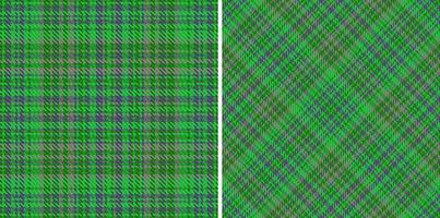 Tartan Plaid Muster. Textur Stoff Vektor. prüfen nahtlos Textil- Hintergrund. vektor