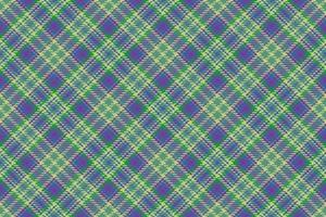 Vektor Plaid überprüfen. Tartan Textil- Textur. Stoff Hintergrund nahtlos Muster.