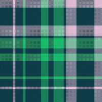 Tartan Stoff überprüfen. Hintergrund Textil- Textur. Muster Vektor nahtlos Plaid.