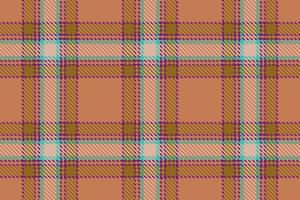 Plaid Tartan Textur. nahtlos Stoff Vektor. prüfen Hintergrund Muster Textil. vektor