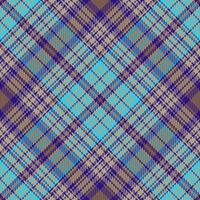 pläd sömlös kolla upp. tyg tartan vektor. bakgrund mönster textil- textur. vektor