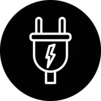 Leistung Stecker Vektor Symbol Design