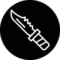 armén kniv vektor ikon design