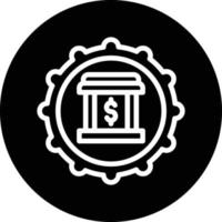 Bankwesen System Vektor Symbol Design