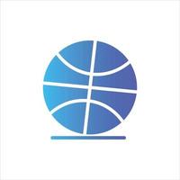 Basketball Symbol mit isoliert vektor und transparent Hintergrund