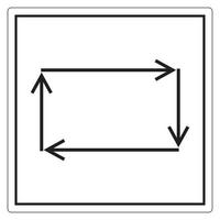 automatisk cykelsymbol tecken, vektorillustration, isolera på vit bakgrund etikett. eps10 vektor