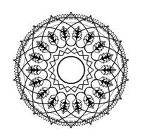 islamisch Arabisch Stil Mandala Hintergrund vektor