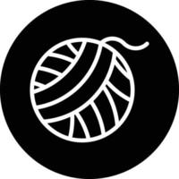 Garn Ball Vektor Symbol Design
