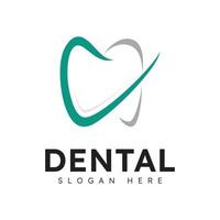 dental logotyp design vektorillustration vektor
