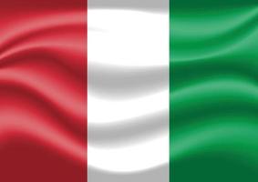Italien flagga tema vektor konst bakgrund