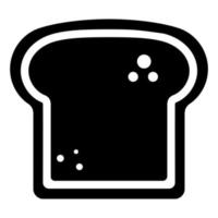 Bäckerei Produkte Symbol Vektor. backen Illustration unterzeichnen. Brot Symbol. vektor