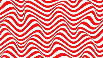 abstrakt rader. 3d grafisk effekt. rand vektor bakgrund. röd band på vit bakgrund.