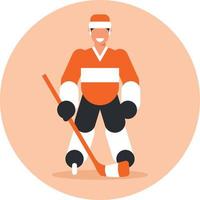 Eishockey Spieler, Clip Kunst vektor