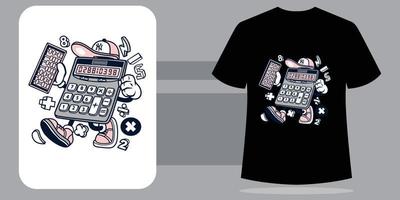 Vektor Illustration von ein abstrakt T-Shirt Design, geeignet zum Ihre Geschäft T-Shirt Design kostenlos Vektor